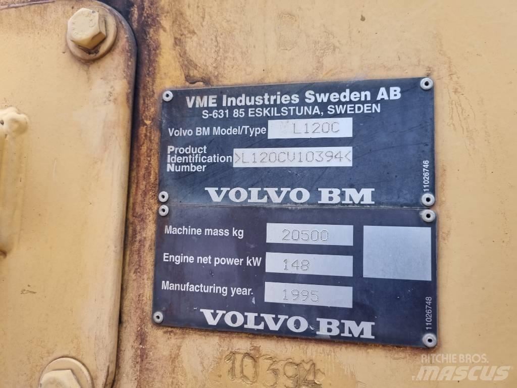 Volvo BM L120C Utovarivači na kotačima