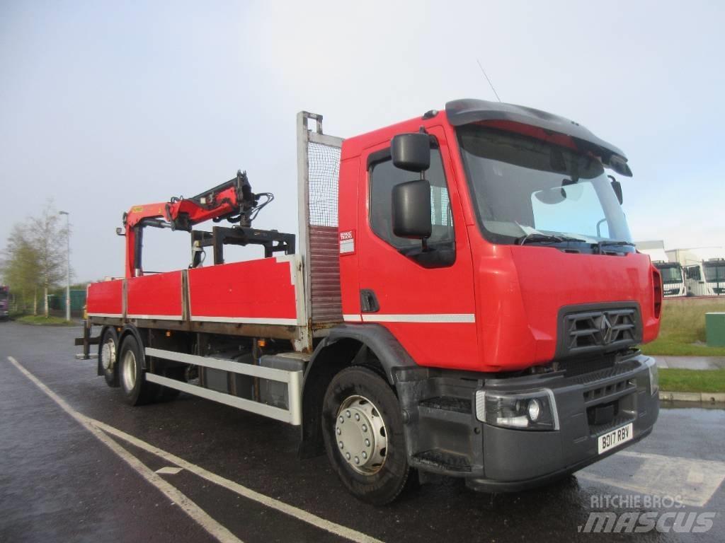 Renault D24 320 Kamioni sa kranom