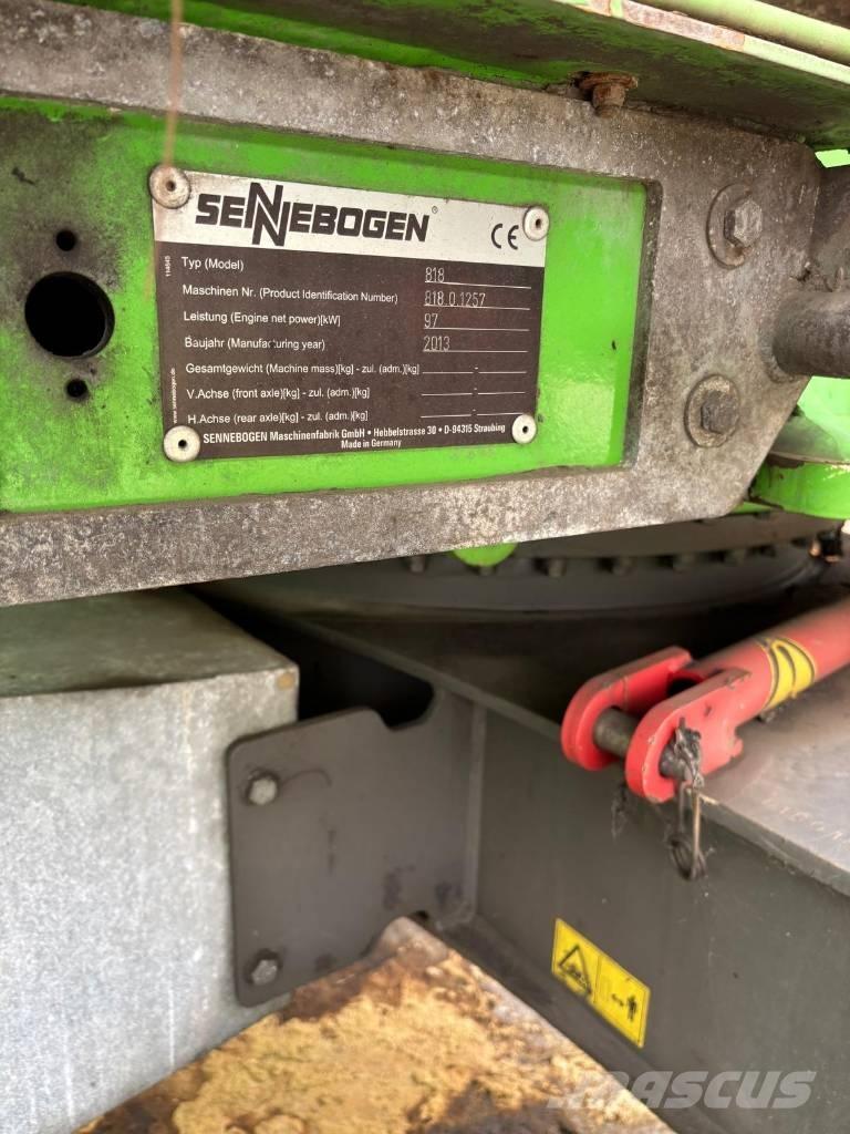 Sennebogen 818 Bageri za manipuliranje materijalom / otpadom