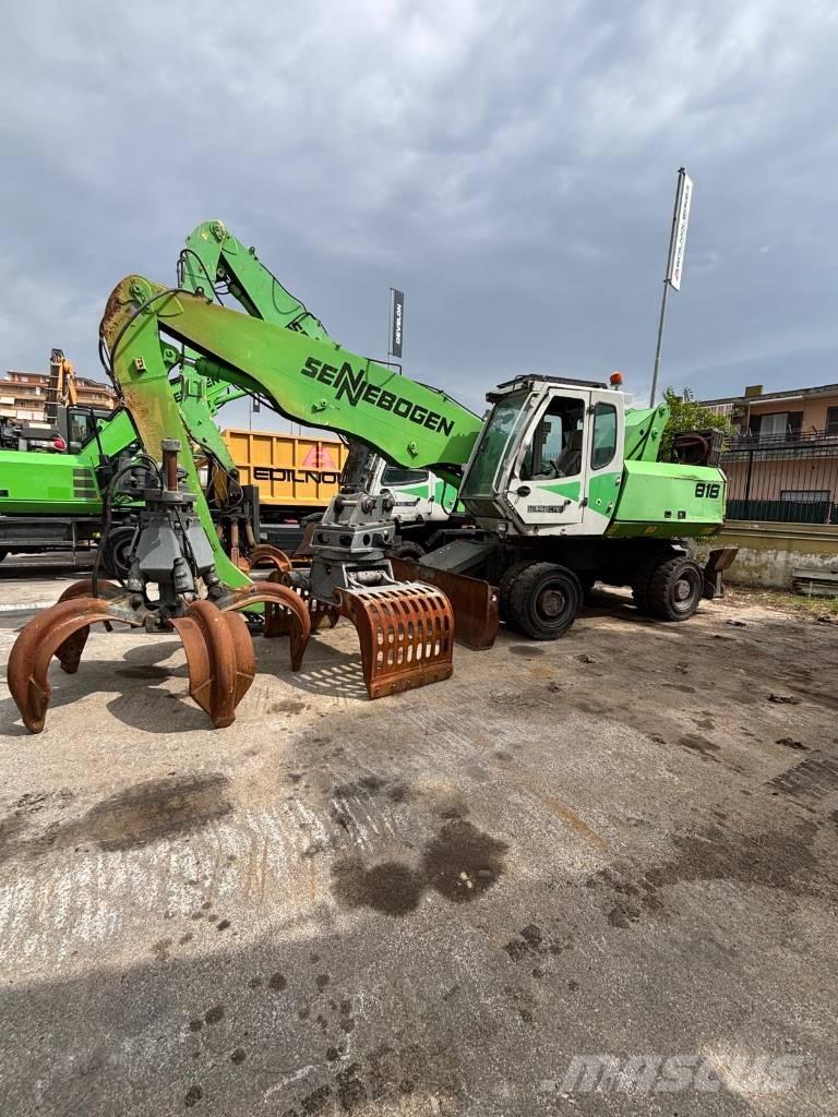 Sennebogen 818 Bageri za manipuliranje materijalom / otpadom