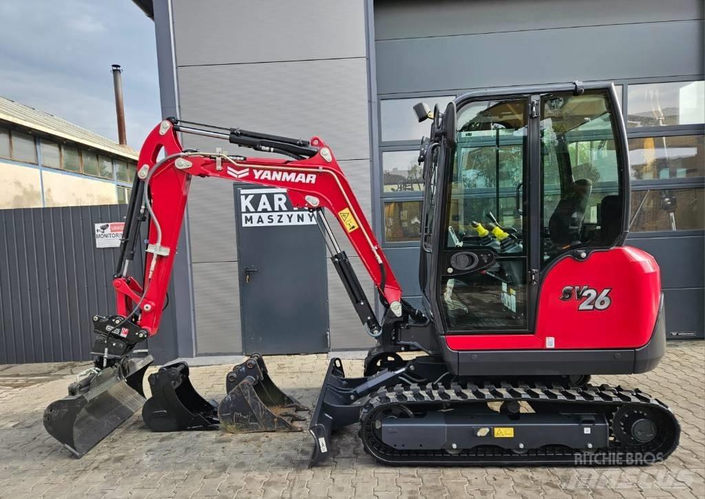 Yanmar SV 26 Mini bageri <7t