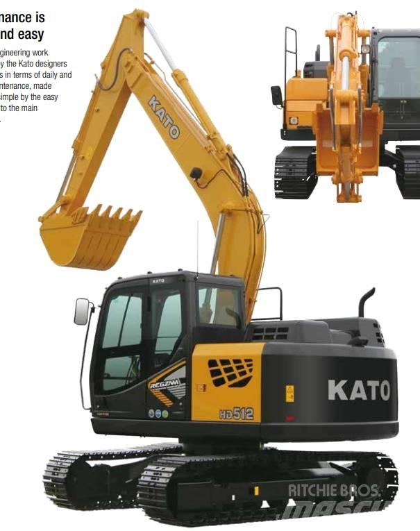 Kato 514 Bageri gusjeničari