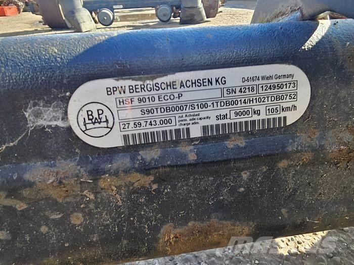 BPW HSF 9010 ECO-P Osi