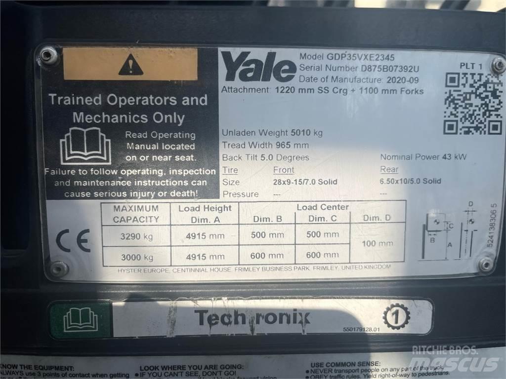 Yale GDP35VX Dizelski viličari