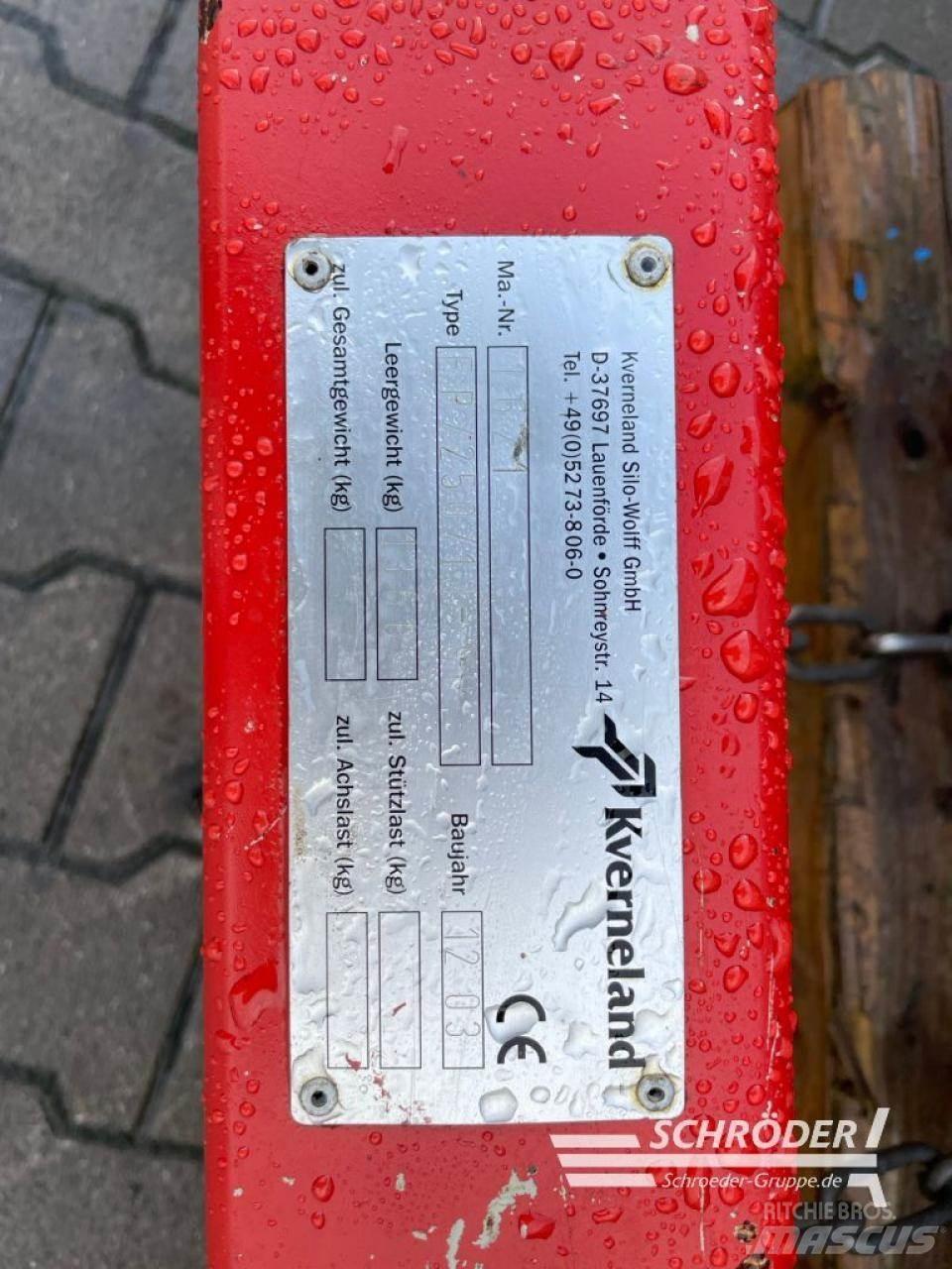 Kverneland 2,50 M Valjci