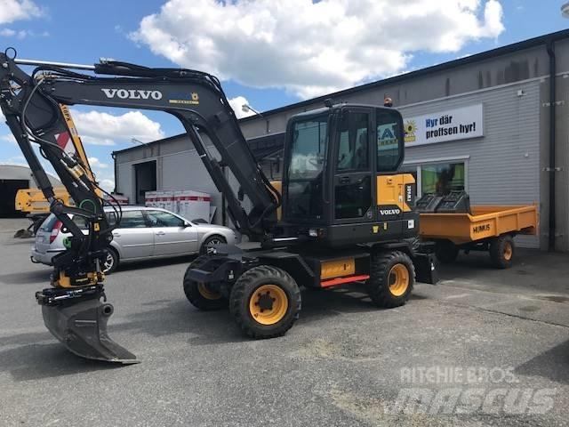 Volvo EW60E (UTHYRES) Bageri na kotačima