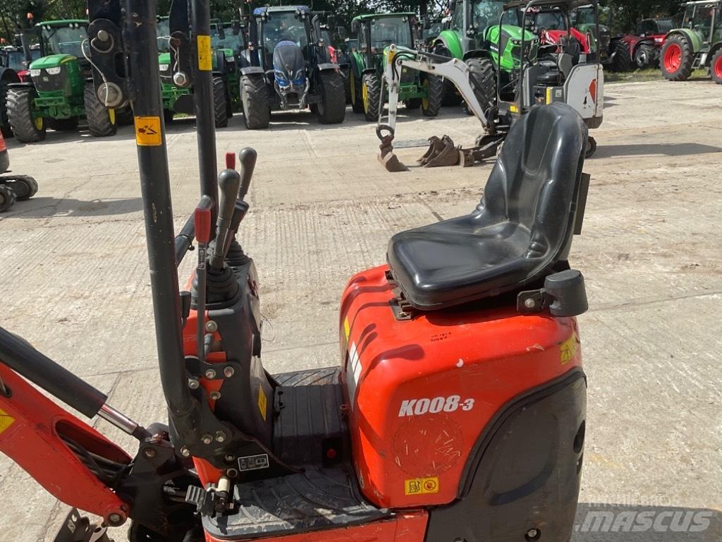 Kubota K 008-3 Mini bageri <7t