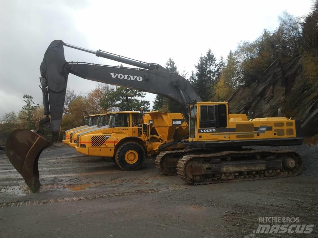 Volvo EC 650 Bageri gusjeničari