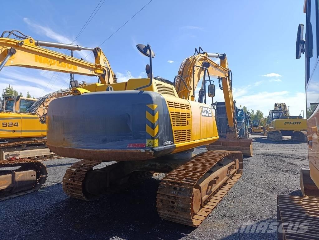 JCB JS 260 Bageri gusjeničari