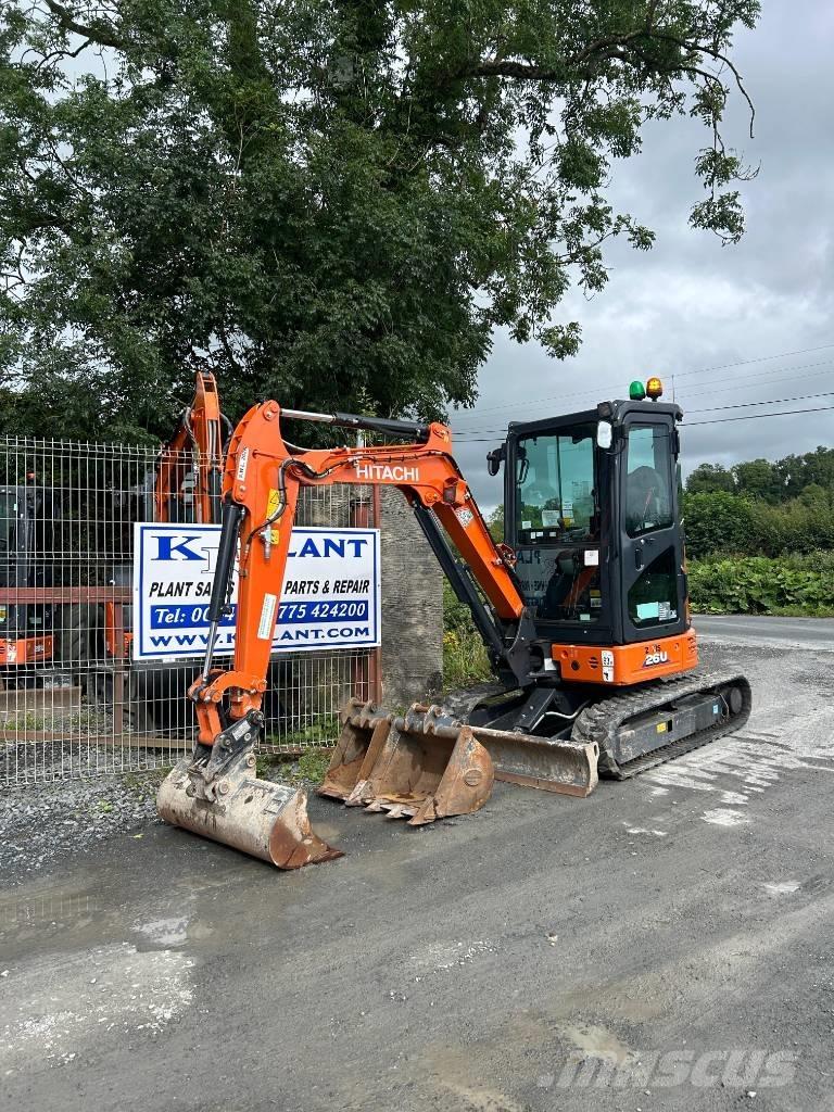 Hitachi ZX 26 U-6 Mini bageri <7t