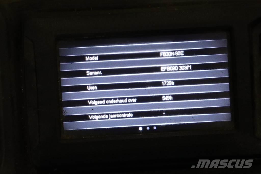 Mitsubishi FB30N Električni viličari