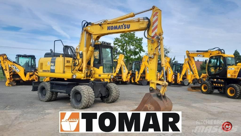 Komatsu PW 160-7 Bageri na kotačima
