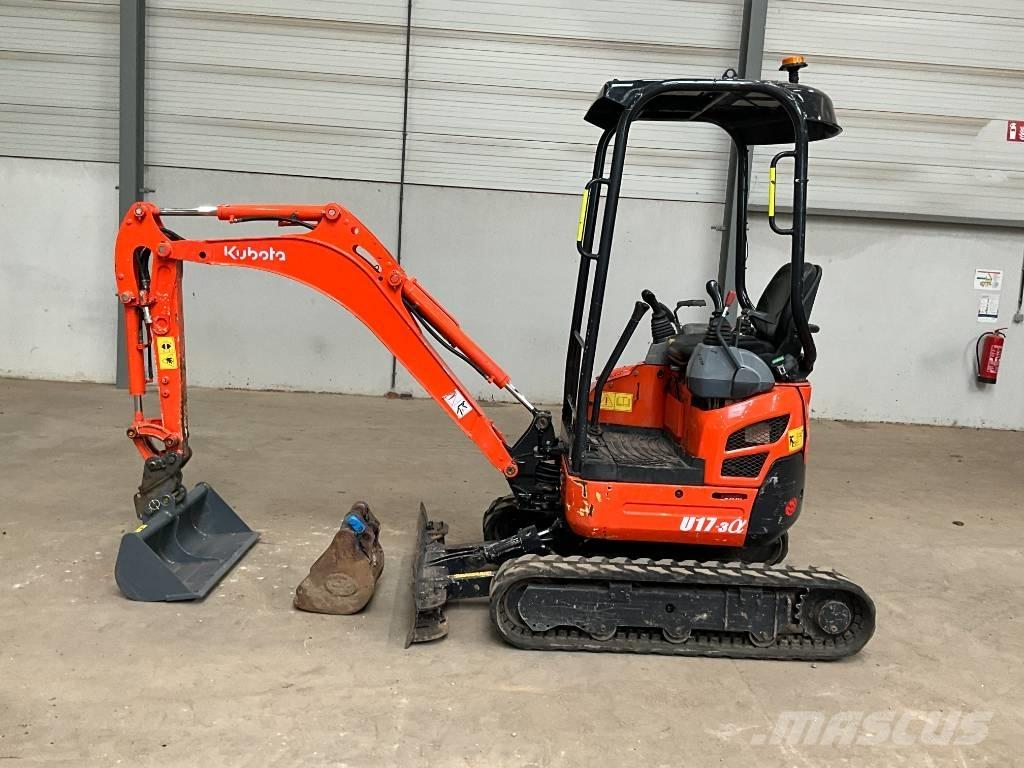 Kubota U 17-3 A Mini bageri <7t