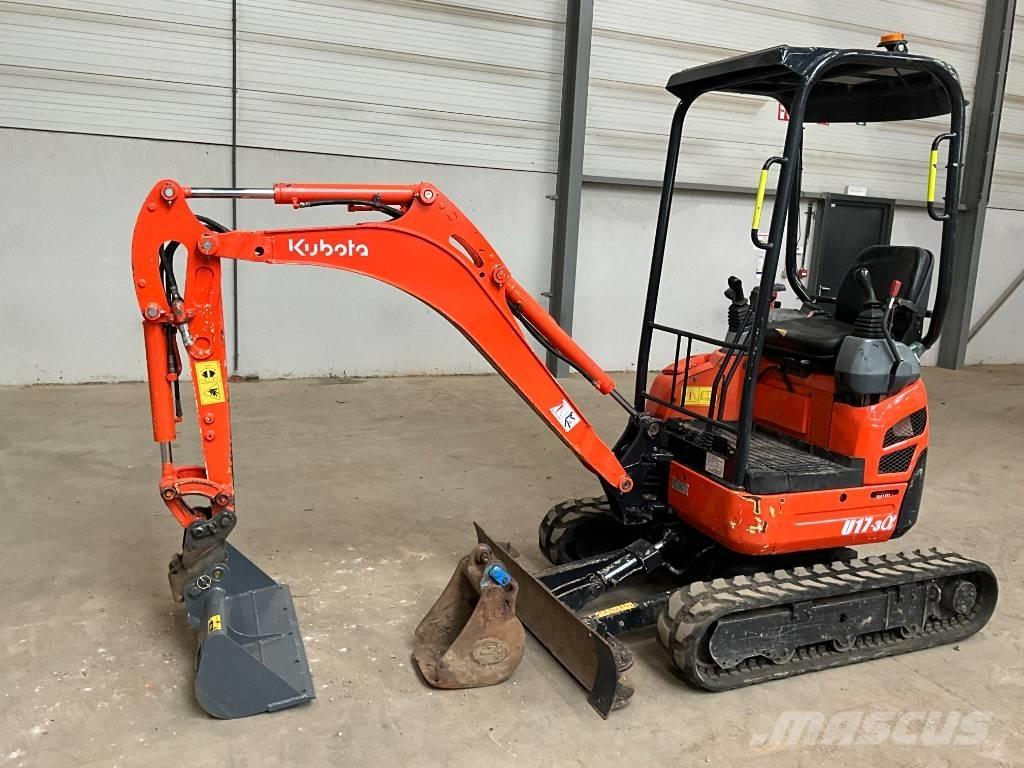 Kubota U 17-3 A Mini bageri <7t
