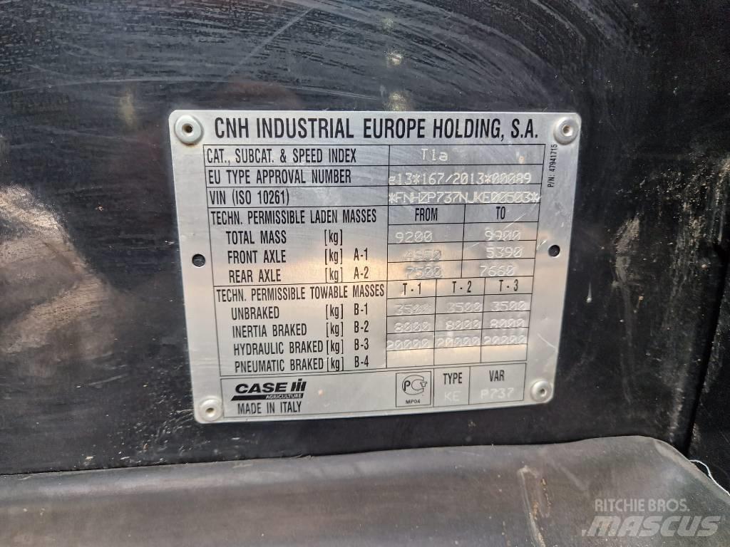 Case IH Farmlift 737 Teleskopski viličari