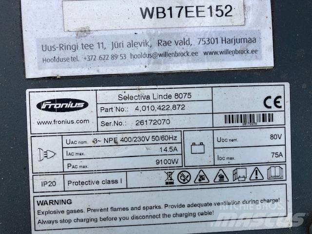 Linde E30/600HL/387 Električni viličari