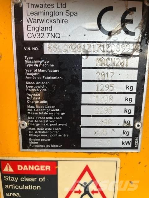 Thwaites Mach 201 Demperi za gradilišta