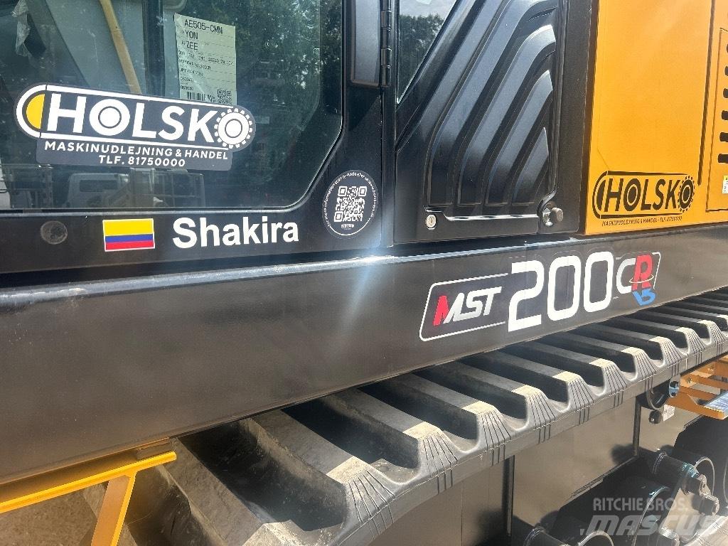 Morooka MST 200 CR Demperi na gusjenice