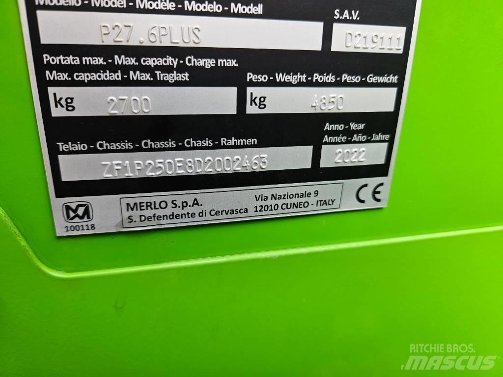 Merlo P27.6 Plus Teleskopski viličari