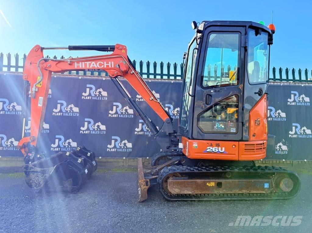 Hitachi ZX 26 U-6 CR Mini bageri <7t
