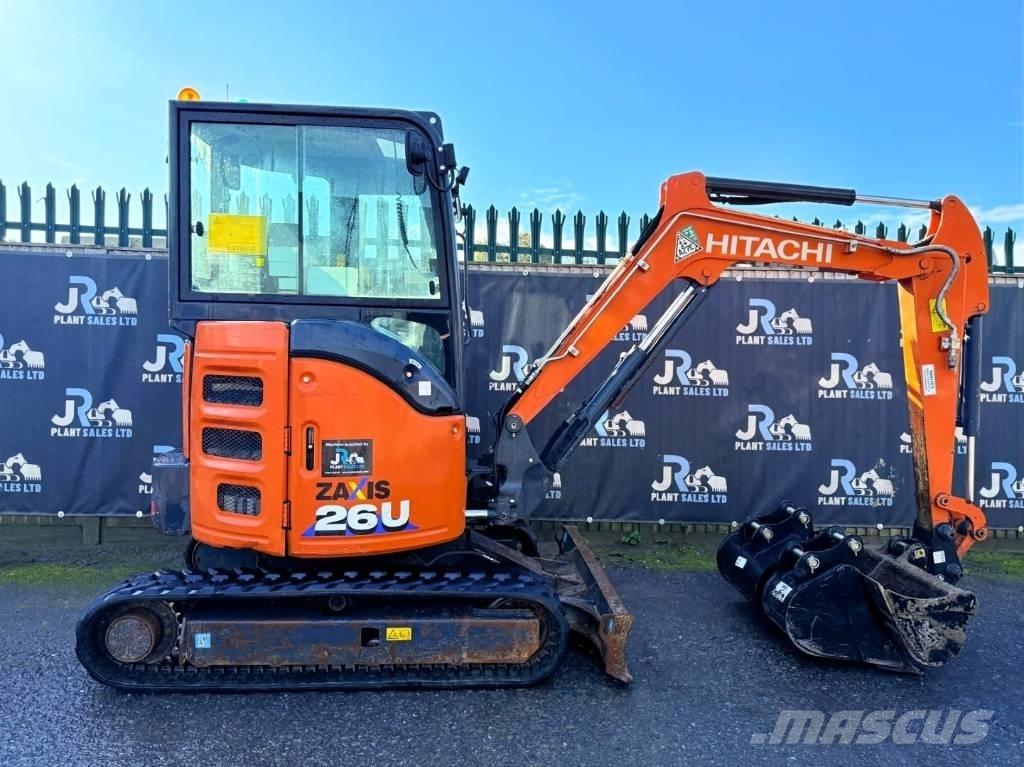 Hitachi ZX 26 U-6 CR Mini bageri <7t