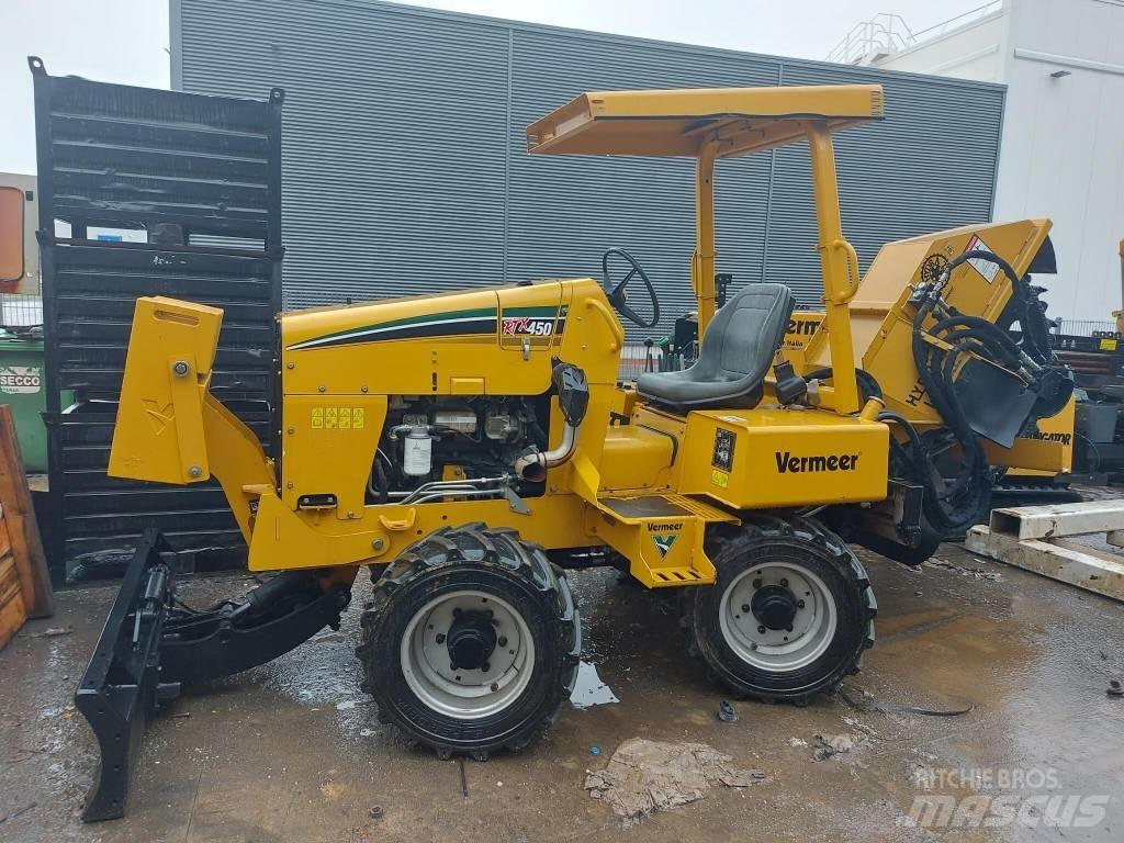 Vermeer RTX450 Rovokopači freze za kanale Trenčeri
