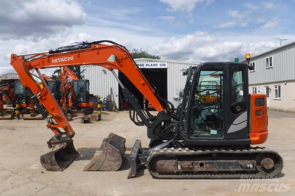 Hitachi ZX 85 US B-6 Midi bageri 7t – 12t