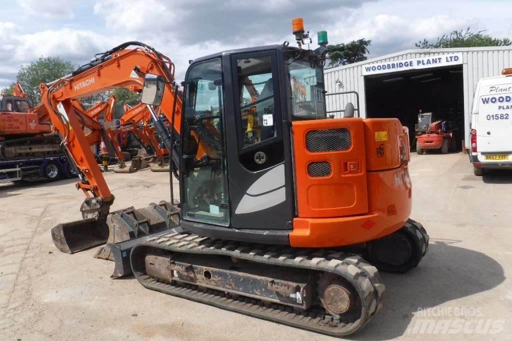 Hitachi ZX 85 US B-6 Midi bageri 7t – 12t