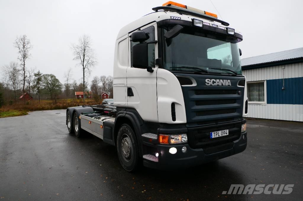 Scania G480cb6x2hsa Rol kiper kamioni s kukama za dizanje