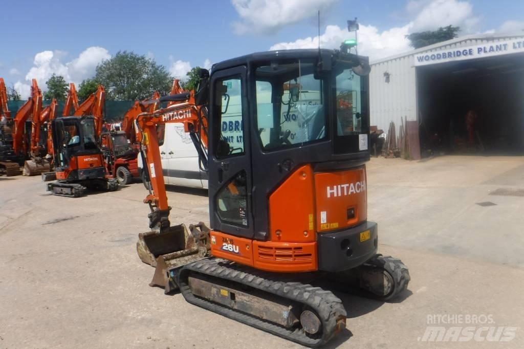 Hitachi ZX 26 U-6 Mini bageri <7t