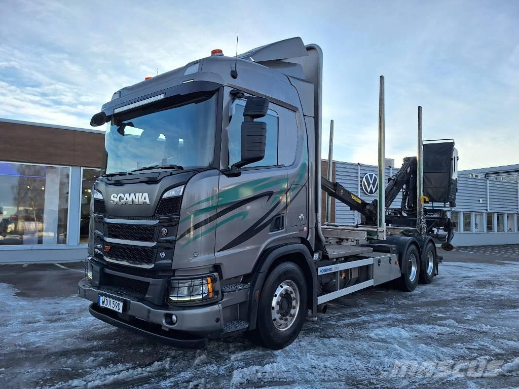 Scania R580 LB6x4 Kamioni za drva