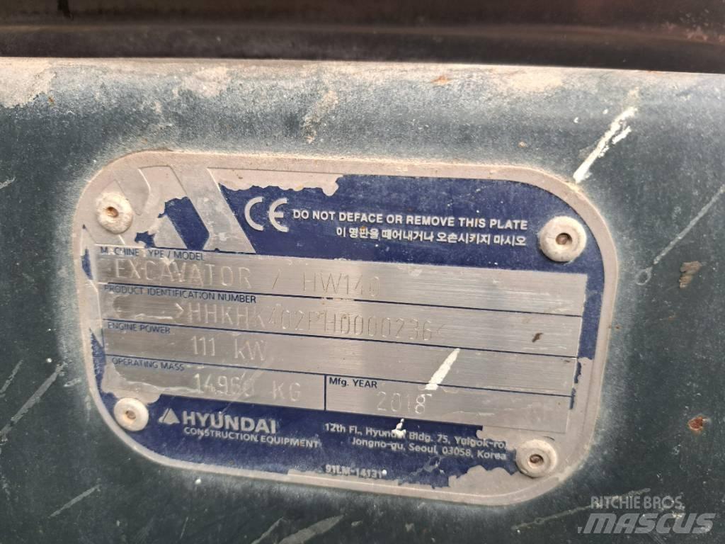 Hyundai HW140 Bageri na kotačima