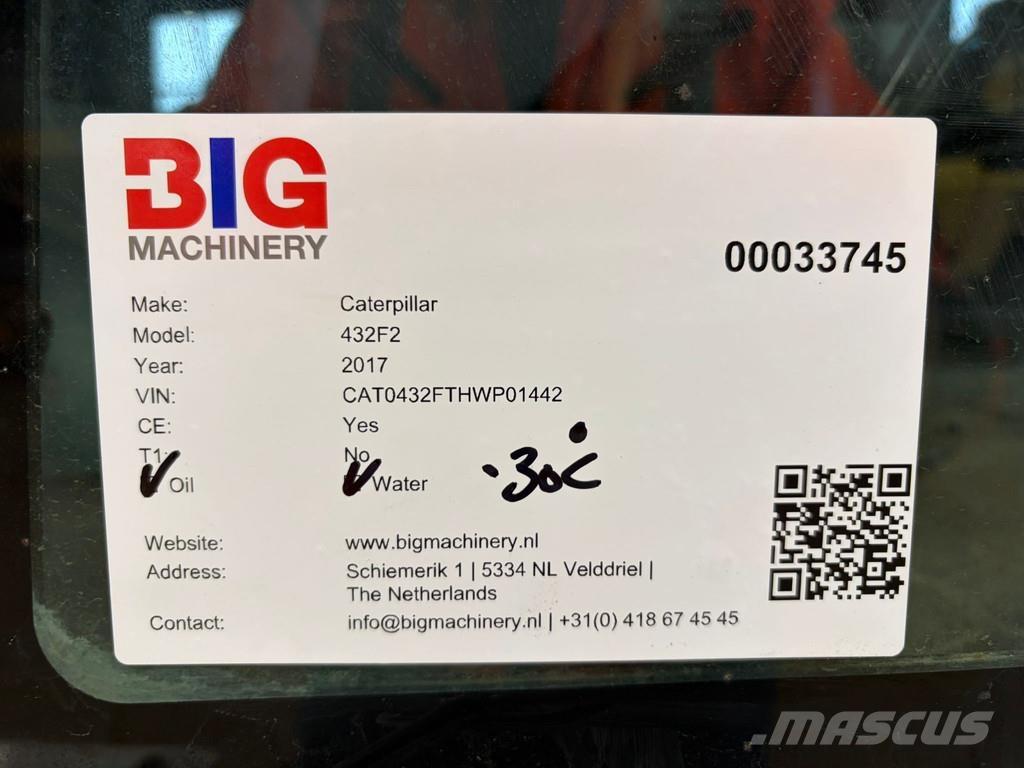 CAT 432F2 Utovarni rovokopači