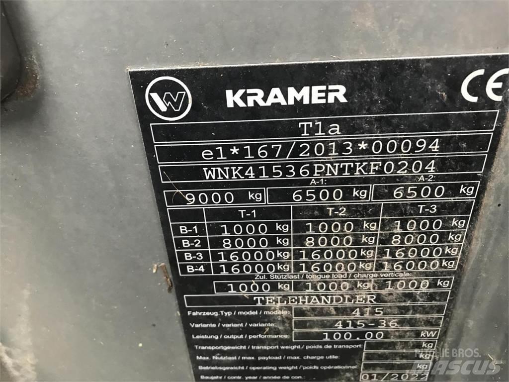 Kramer KT357 Poljoprivredni teleskopski utovarivači
