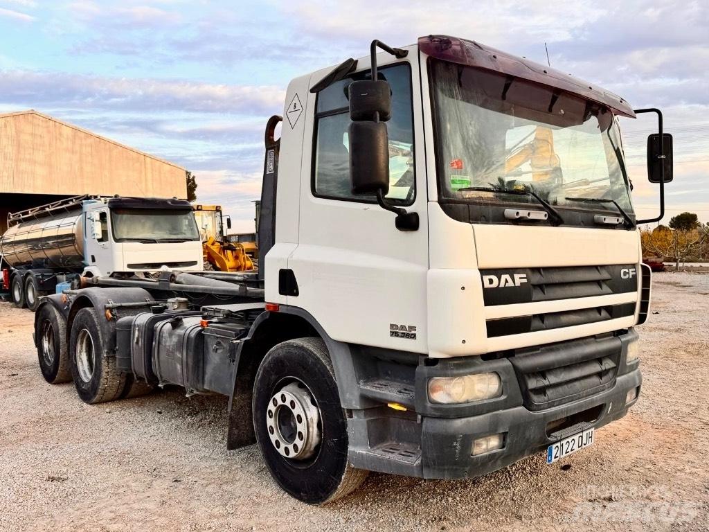 DAF 75.360 Demontažnii kamioni za podizanje kabela
