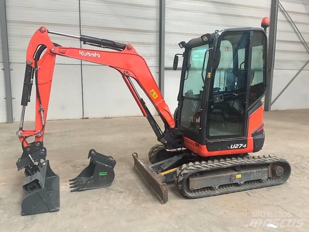 Kubota U 27-4 Mini bageri <7t