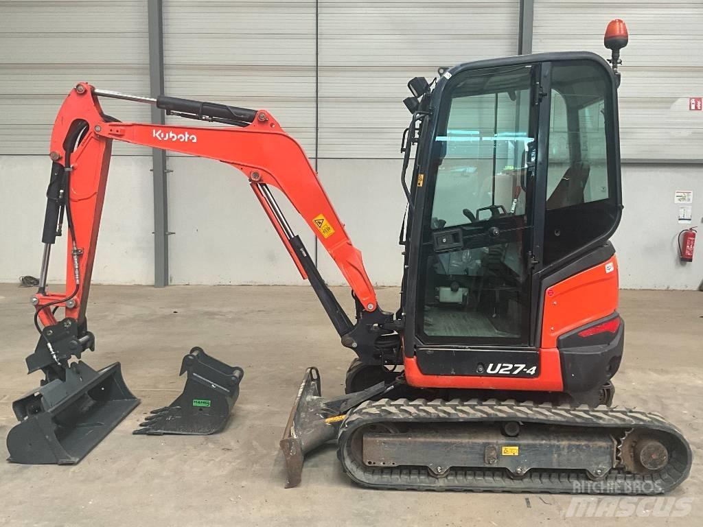 Kubota U 27-4 Mini bageri <7t