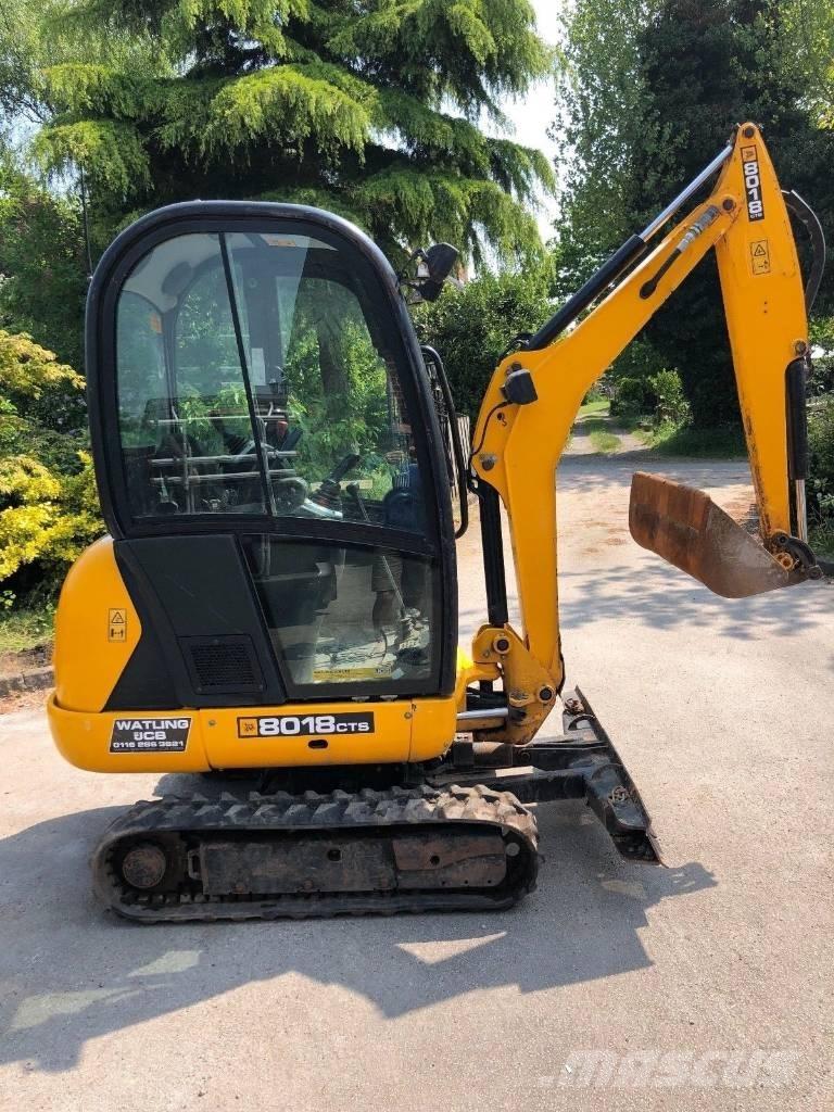JCB 8018 CTS Mini bageri <7t