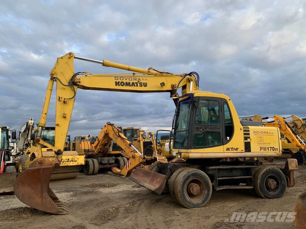 Komatsu PW 170 ES Bageri na kotačima