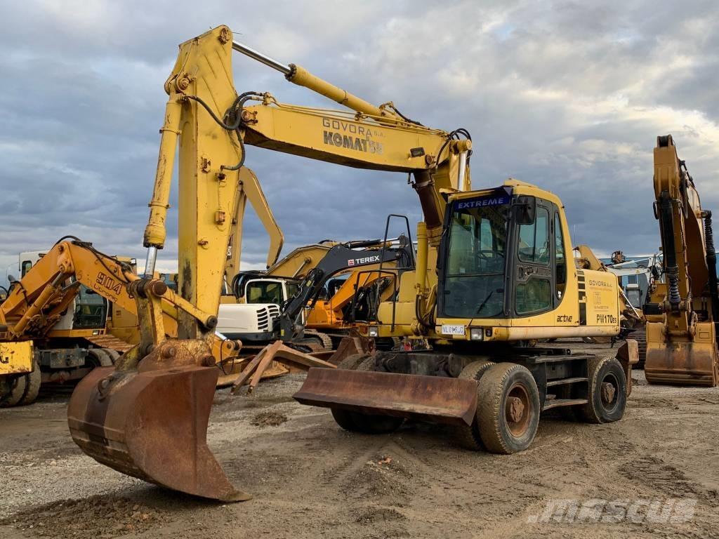 Komatsu PW 170 ES Bageri na kotačima