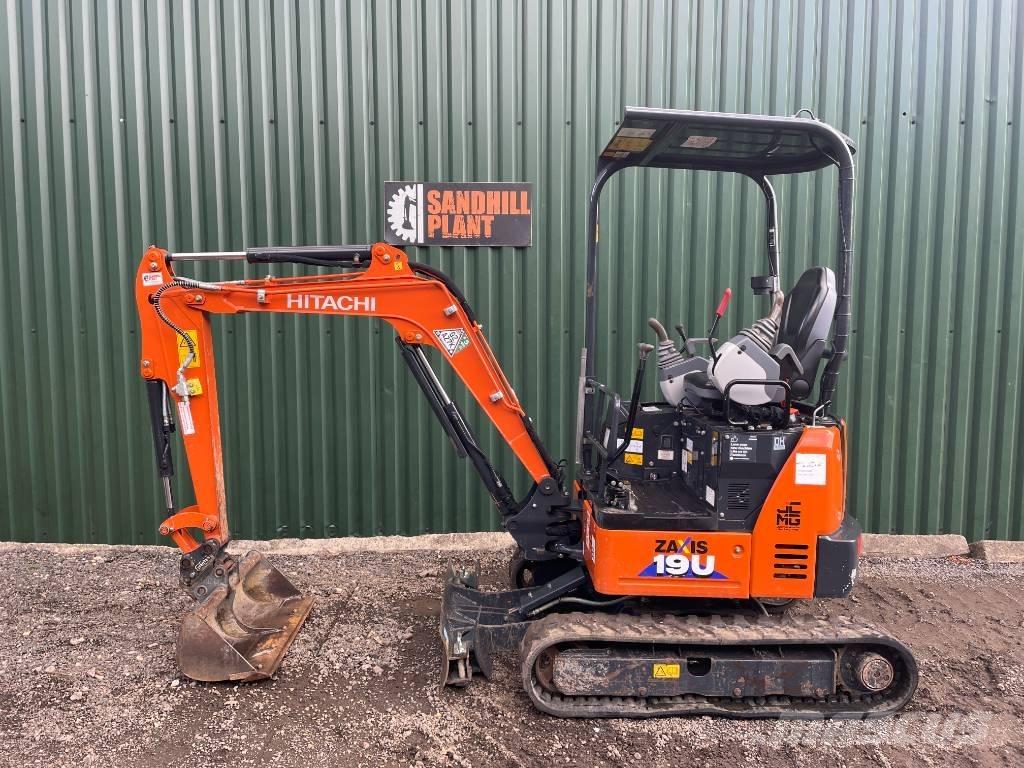 Hitachi ZX 19 U-6 Mini bageri <7t