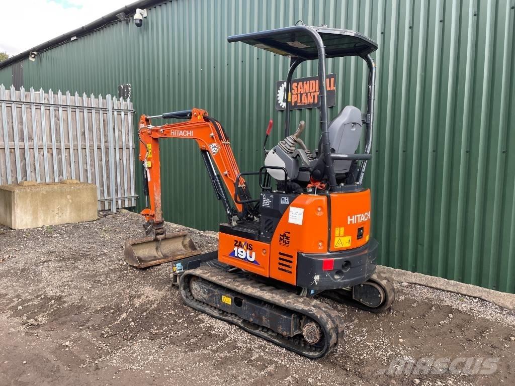 Hitachi ZX 19 U-6 Mini bageri <7t