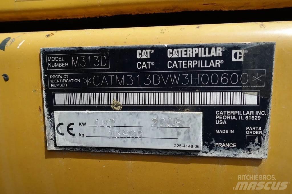 CAT M313 D Bageri na kotačima