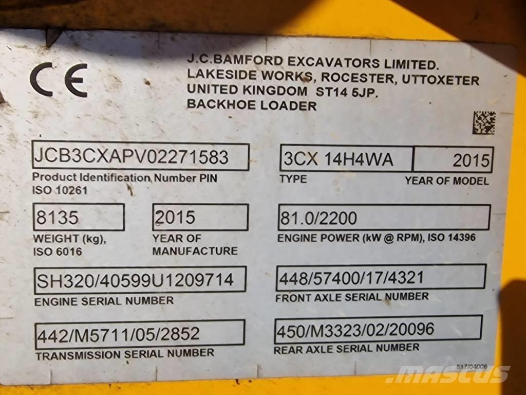 JCB 3 CX ECO Utovarni rovokopači