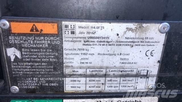 Hyster H 4.0 FT 5 Dizelski viličari