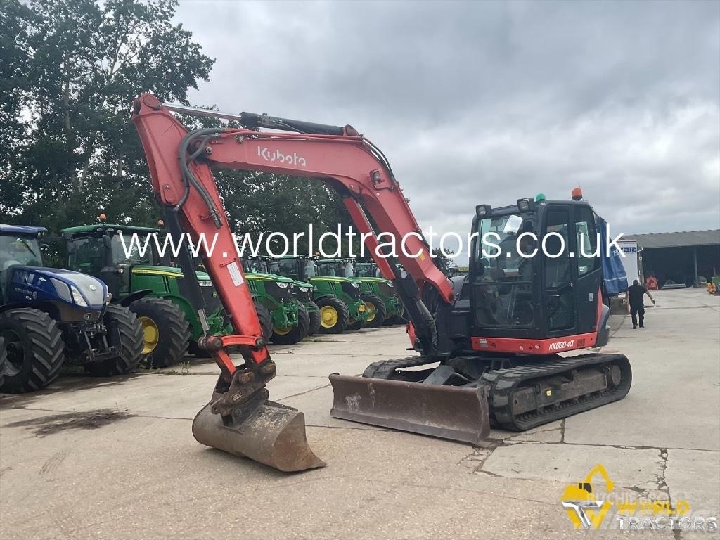Kubota KX 080-4 Midi bageri 7t – 12t