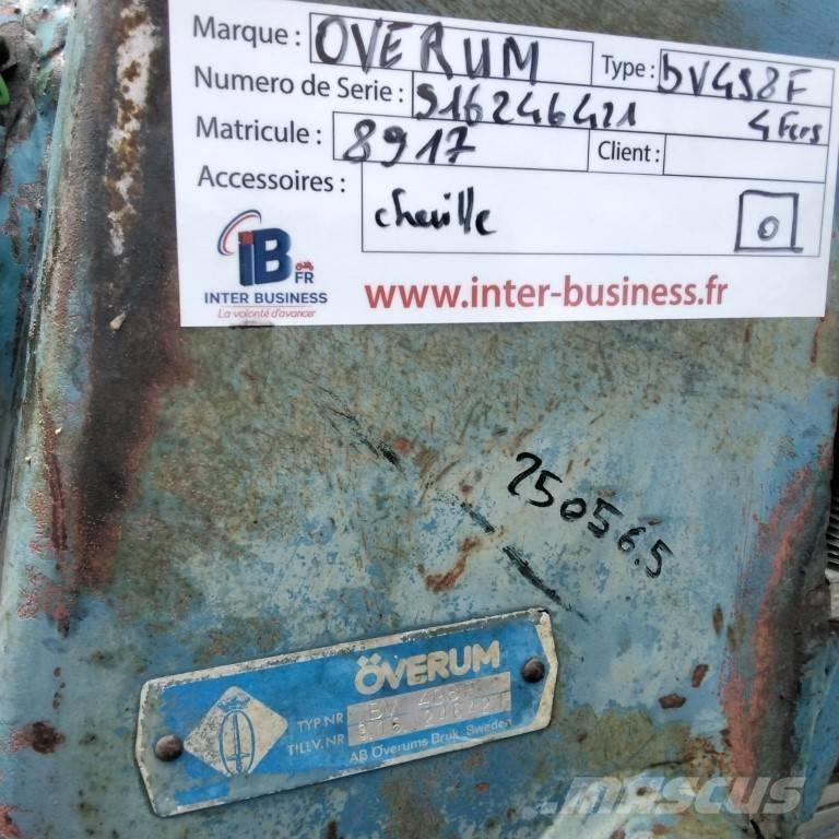 Överum BV498F Plugovi okretači