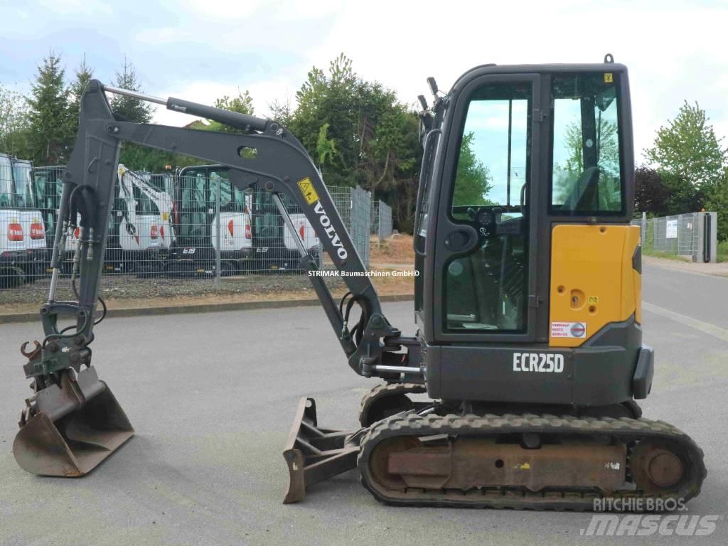 Volvo ECR 25 D Mini bageri <7t