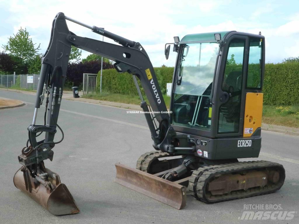 Volvo ECR 25 D Mini bageri <7t