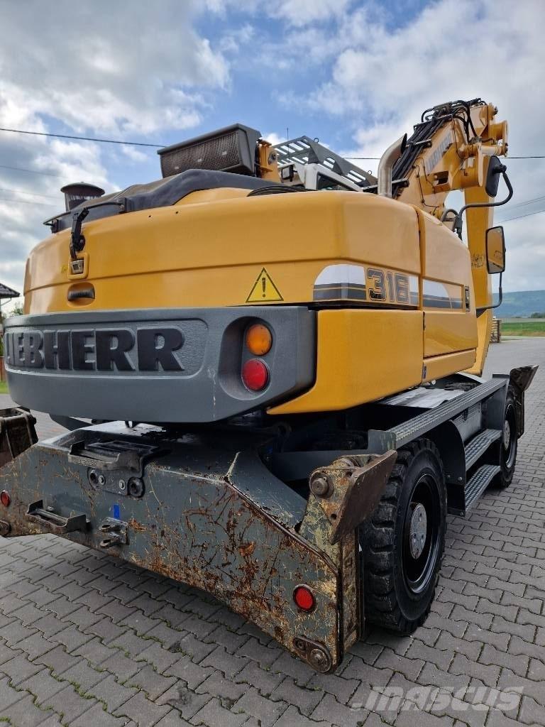 Liebherr 316 Bageri na kotačima